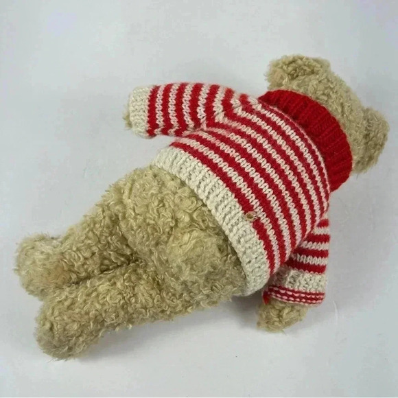 Vintage Ganz 9” in Baxter Bear  w/ Cottage Collectibles American Flag sweater - Picture 2 of 5